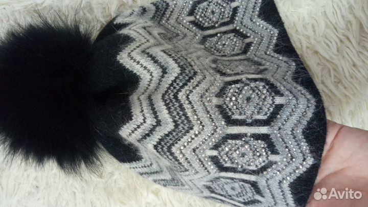 Шапка зимняя женская