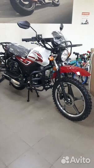 Мопед Motoland Альфа OF road forester 110 колеса18