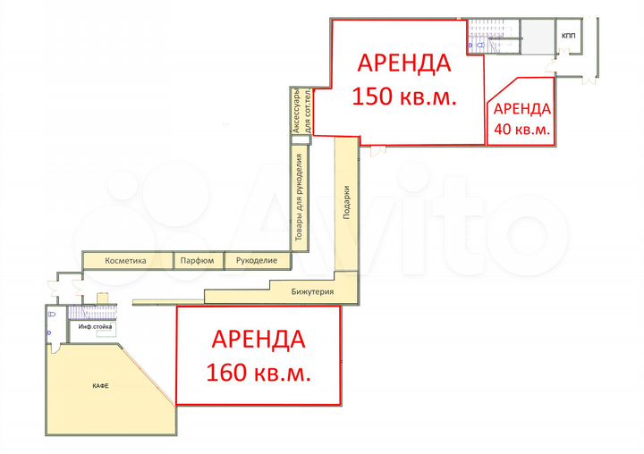 Свободного назначения, 1000 м²