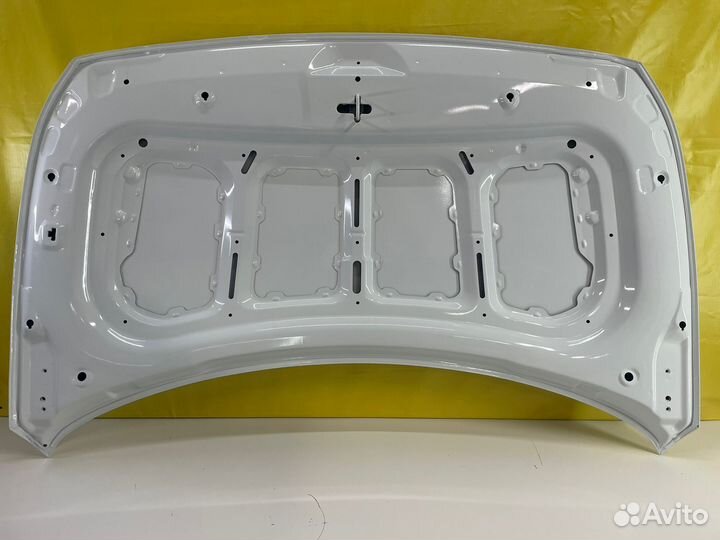 Капот Hyundai Solaris 2017- 2021г (белый PGU)