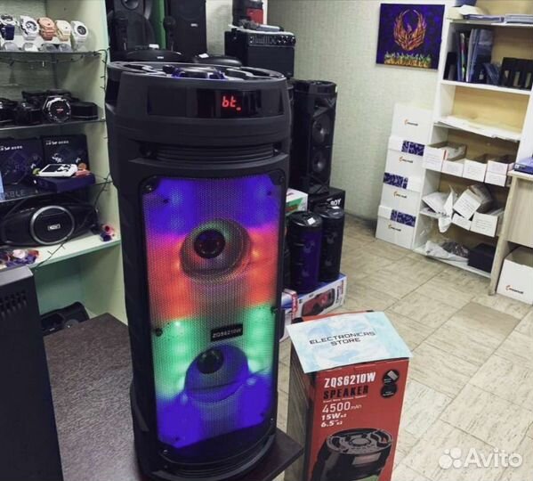 Новая большая Bluetooth колонка 6210