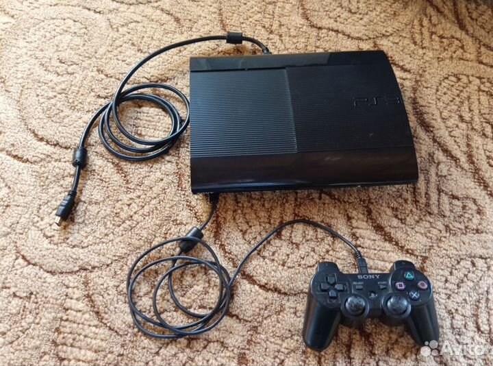 Sony playstation 3 super slim 500gb прошитая(ps3)