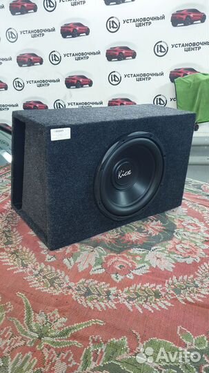 Сабвуфер Kicx 300 в коробе