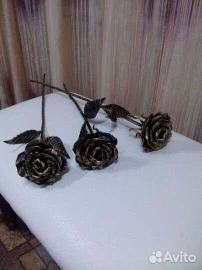 Кованая роза