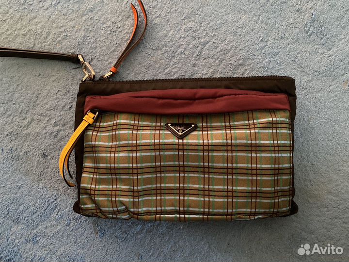 Мужской клатч prada