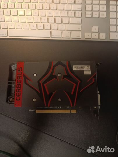 Видеокарта Asus cerberus-GTX1050TI-O4G