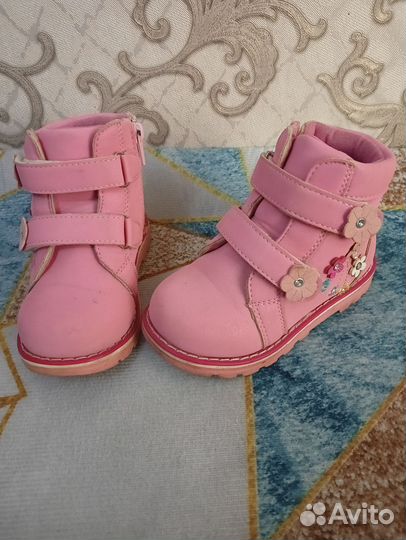 Сапожки демисезонные 24 размер