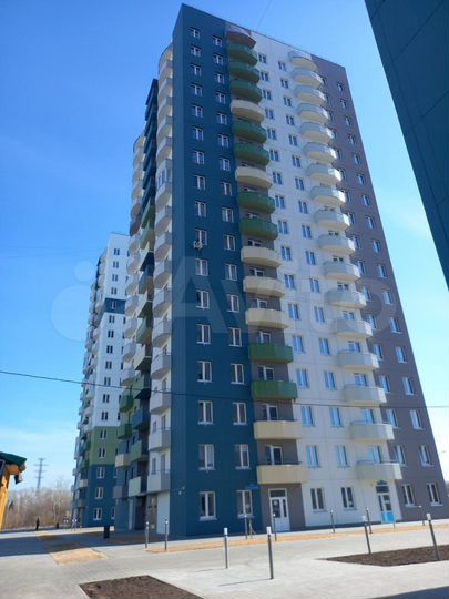2-к. квартира, 53,3 м², 11/16 эт.