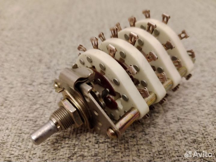 Галетный переключатель пгк-5П2Н(4 галеты)