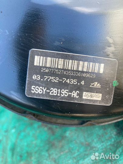 Усилитель тормозов вакуумный Ford Fusion Фьюжн