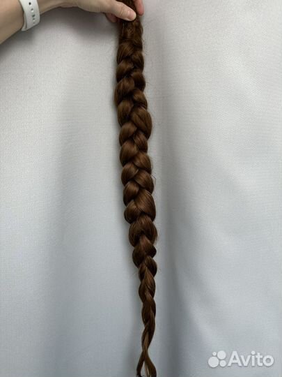 Коса из натуральных волос