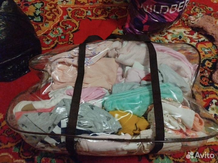 Вещи пакетом на девочку