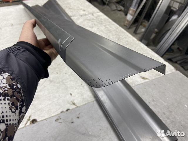 Chevrolet Aveo T250 ремонтный порог левый