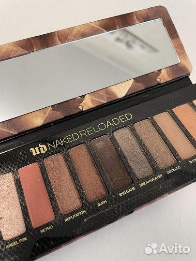 Палитра теней Urban decay naked reloaded