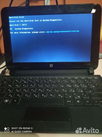 Нетбук hp на запчасти