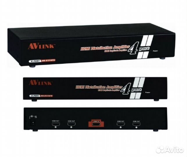 Hdmi разветвитель Avlink hs-2314fs