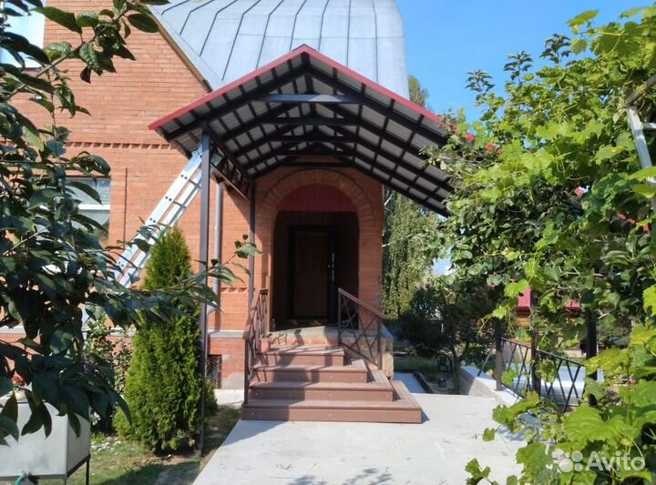 Веранда к дому на металлическом каркасе