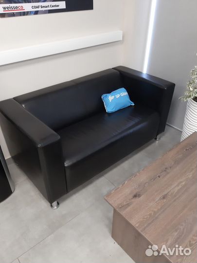 Офисная мебель диван 2х местный