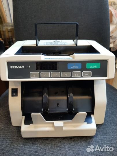 Счетчик банкнот Магнер 35