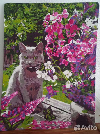 Картина рукописная