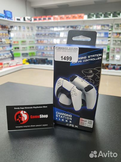 Зарядная станция PS-5 Dual Charging Dock for Contr