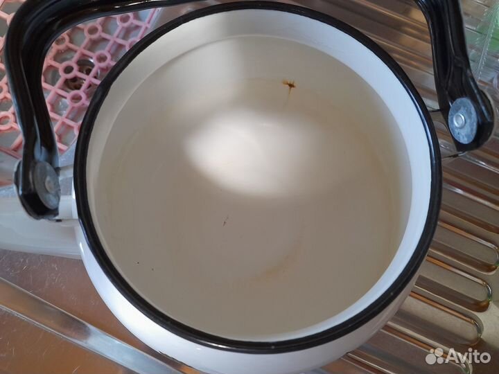 Чайник эмалированный бу