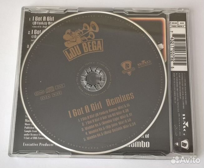 Lou Bega - I Got A Girl Remixes (Single, 1999, CD)