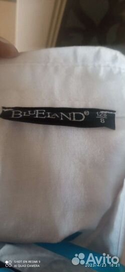 Рубашка для мальчика 128