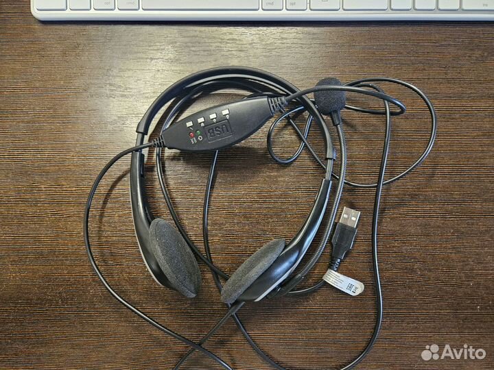 Usb гарнитура oklick hs-m300