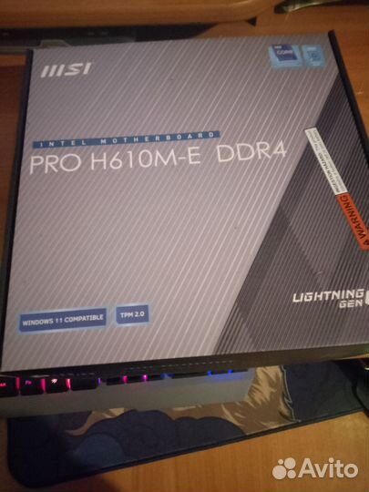 I5 12400f,msi pro h610-e ddr4