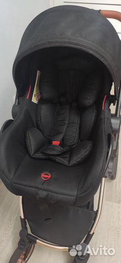 Коляска luxmom v9 3в1