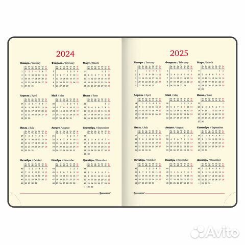 Ежедневник датированный 2024 А5