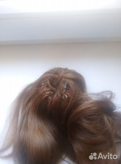 Волосы натуральные срез. (Есть искусственные)