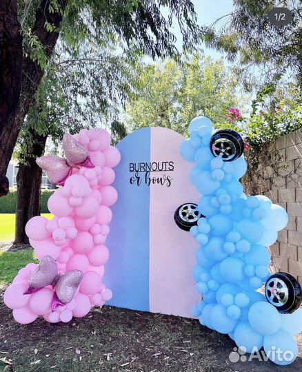 Фотозона на гендер пати