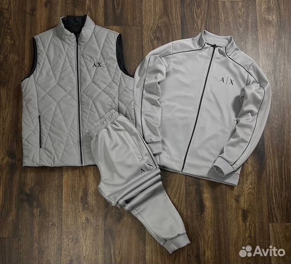 Спортивный костюм тройка armani exchange