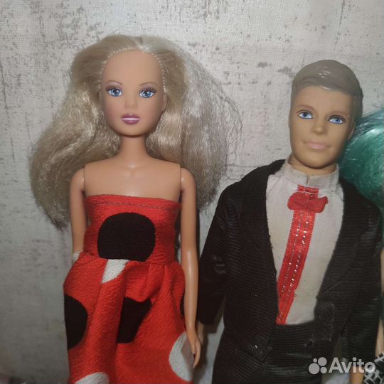 Куклы пакетом игрушки для девочек