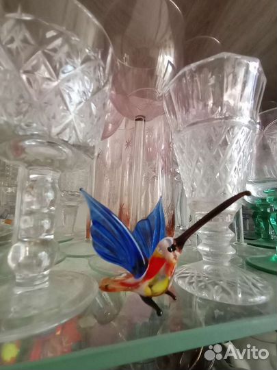 Колибри. Цветное стекло