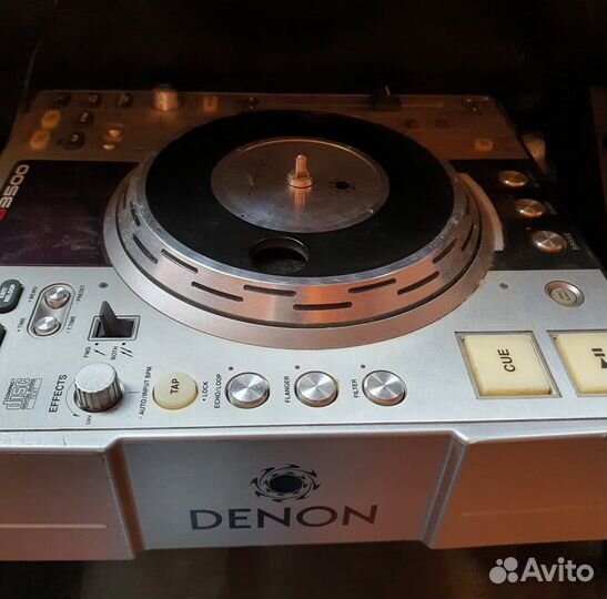 Denon S3500 DJ CD-проигрыватель + Dj микшер Gemini