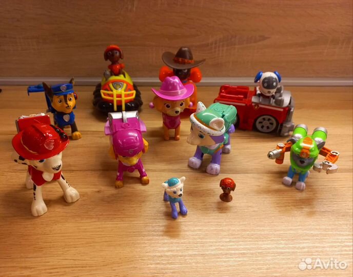 Игрушки щенячий патруль