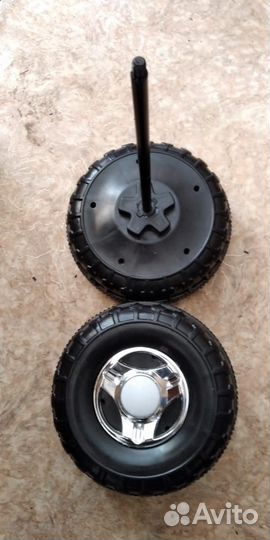 Колеса, аккамулятор, редуктор