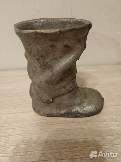 Пепельница - карандашница Сапожок