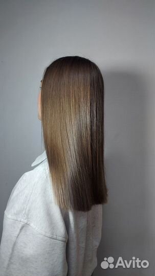 Кератин ботокс волос