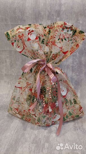 Подарочный мешок новогодний набор