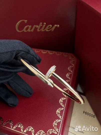 Золотой браслет cartier