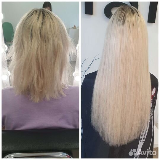 Наращивание волос