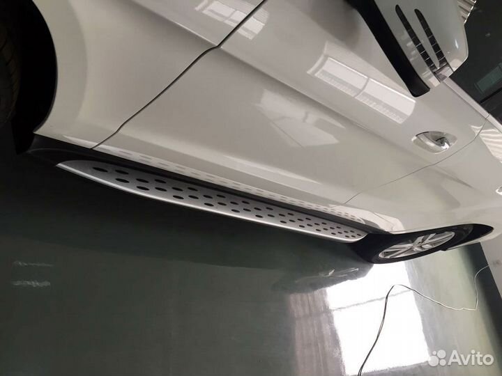 Пороги интегрированные Mercedes GL Мерседес гл