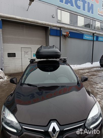Автобокс на крышу renault megane