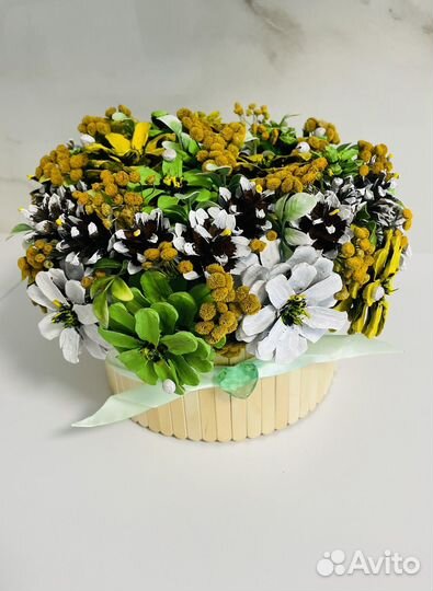 Букет-поделка из природных материалов