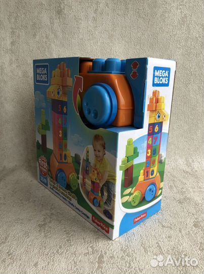 Новый набор конструктор Mattel Mega Bloks Жираф(Le