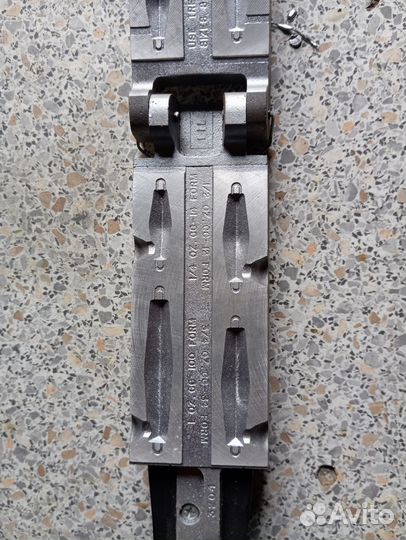 Форма для блесен